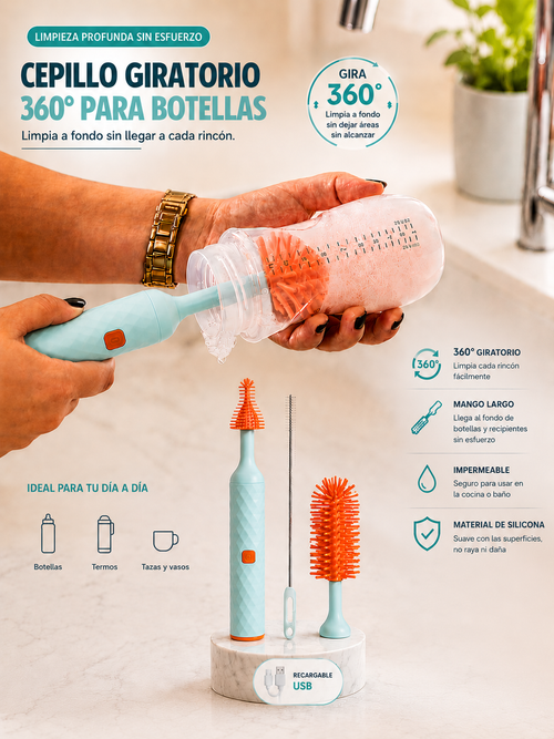 Cepillo de Limpieza Eléctrico Baby 360°